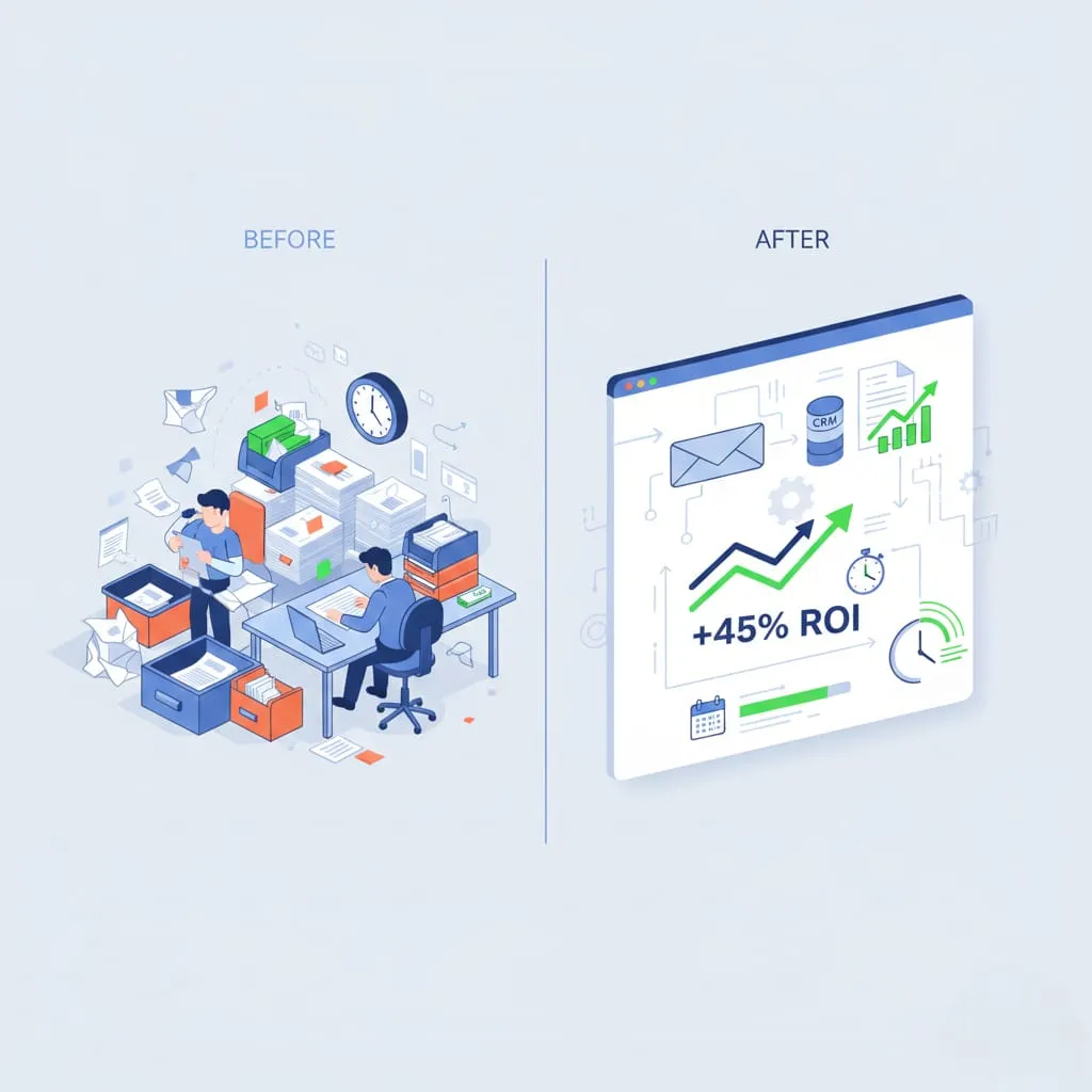 Automatisation des processus métier : quel ROI viser ?