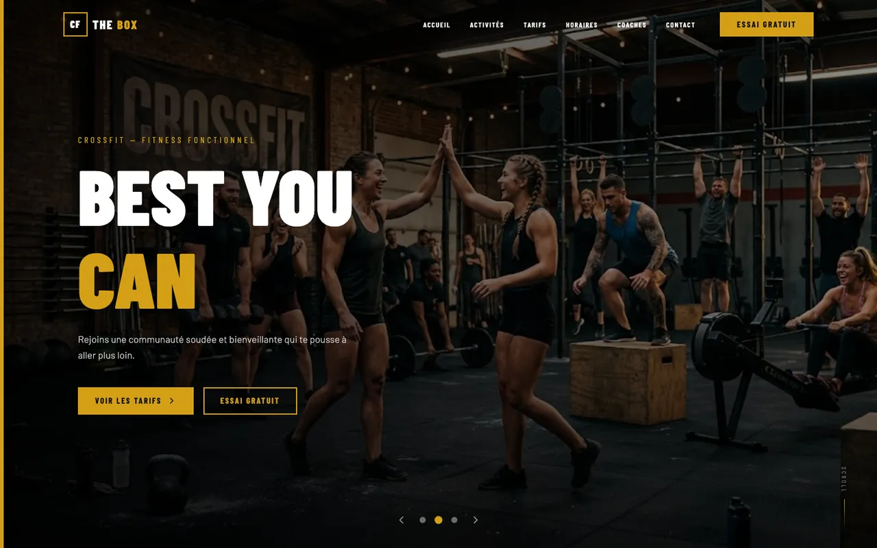 The Box CrossFit — Sport & fitness