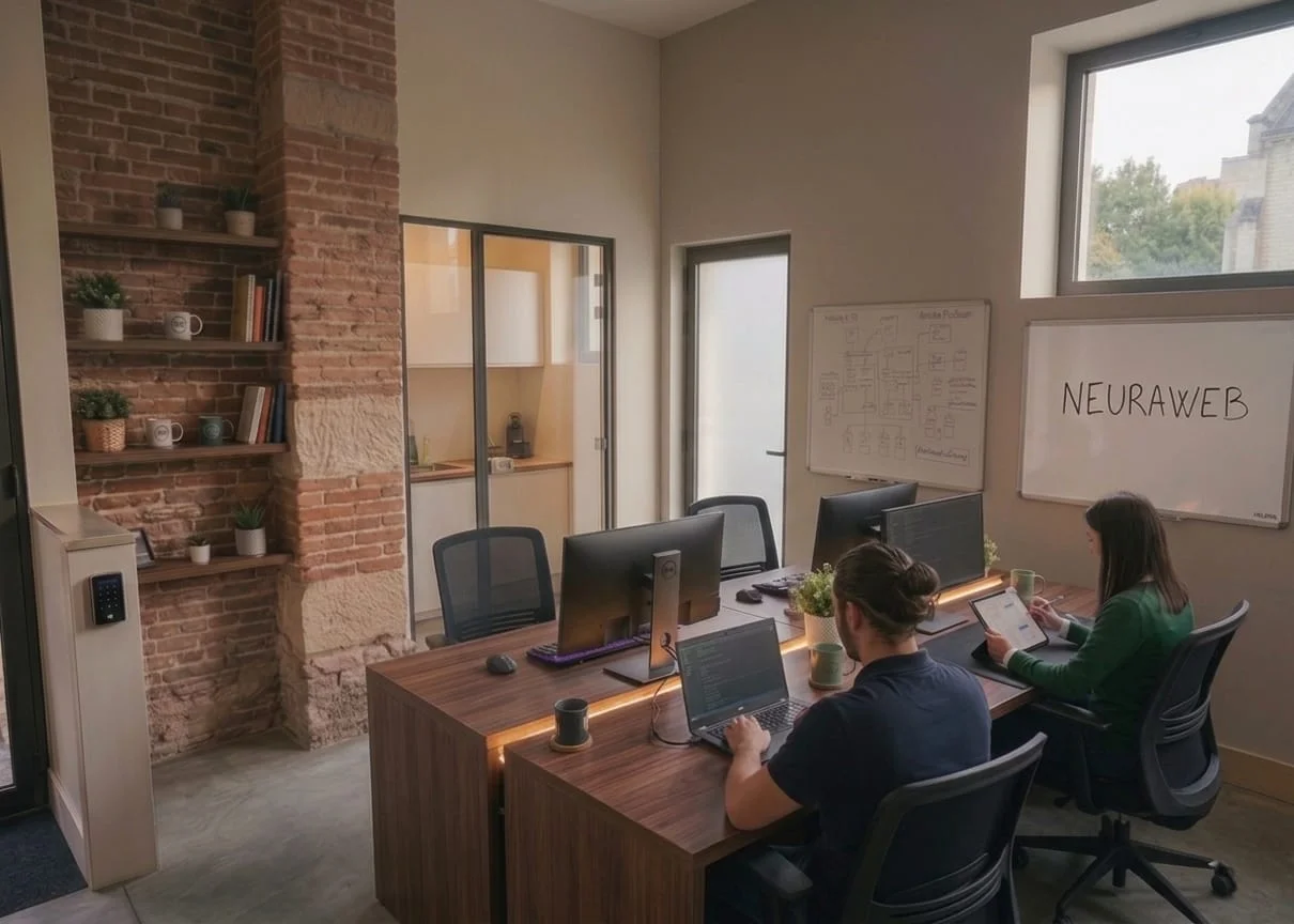Équipe NeuraWeb en collaboration